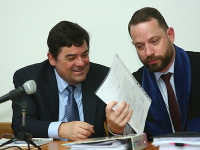 Marian Kočner a jeho právnik Marek Para