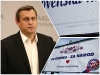 SNS tvrdí, že vzor na bilbordoch má staroslovanský pôvod. SNS tvrdí, že vzor na bilbordoch má staroslovanský pôvod.
