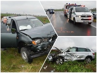 Polícia vyšetruje presné príčiny a okolnosti nehôd v okrese Galanta. 