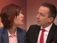 Veronika Remišová a Erik Tomáš si vymenili niekoľko názorov Veronika Remišová a Erik Tomáš si vymenili niekoľko názorov