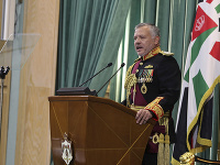 Jordánsky kráľ Abdalláh II. Jordánsky kráľ Abdalláh II.