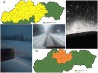 Na severe Slovenska snežilo. Na severe Slovenska snežilo.