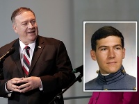 Mike Pompeo a jeho mladšia verzia z doby, keď slúžil v Bavorsku Mike Pompeo a jeho mladšia verzia z doby, keď slúžil v Bavorsku