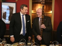 Andrej Danko sa stretol s českým prezidentom Milošom Zemanom