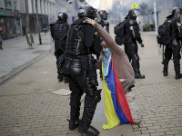 Protesty v Kolumbii 
