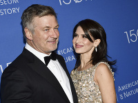 Alec Baldwin s manželkou Hilariou Alec Baldwin s manželkou Hilariou