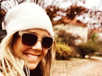 Lucie Vondráčková sa teší z úspechu. Lucie Vondráčková sa teší z úspechu.