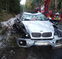 Zničené BMW
