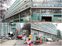 Biznis centrum Apollo 1 v Bratislave už búrajú Biznis centrum Apollo 1 v Bratislave už búrajú