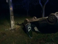 K dopravnej nehode došlo v obci Horňany.