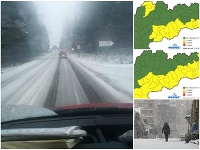 Na Slovensko zavítala zima. Na Slovensko zavítala zima.