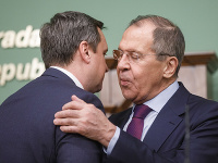 Andrej Danko a Sergej Lavrov Andrej Danko a Sergej Lavrov
