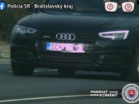 Cestný pirát v Senci. Cestný pirát v Senci.