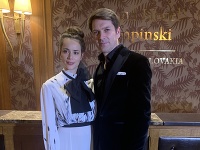 Gabika Marcinková a Marek Majeský Gabika Marcinková a Marek Majeský