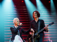 Speváčka Marie Fredrikssonová a gitarista Per Gessle