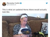 Aj Macaulay Culkin nedávno zachytil informácie, že sa chystá reboot fimu Sám doma. Podľa neho by dnes takto nejako vyzeral Kevin. 