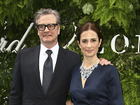 Colin Firth a Livia Giuggioli