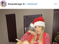 Ana Braga sa vybranými zábermi pochválila na instagrame. Potešila tak nejedného fanúšika. 