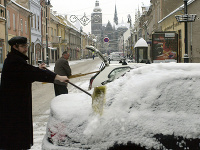 Zima v Košiciach, 18. december 2002.