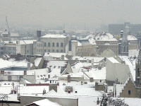 Zimná Bratislava. 16. decembra 2002.