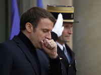 Francúzsky prezident Emmanuel Macron Francúzsky prezident Emmanuel Macron