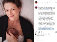 Andrea Kerestešová sa na Silvestra stala dvojnásobnou mamou. 