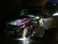 Pri nehode blízko Nižného Hrabovca sa zrazilo 5 áut