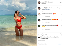 Sexi Masha predviedla na Instagrame svoju božskú postavu.
