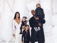 Kim Kardashian a Kanye West s deťmi