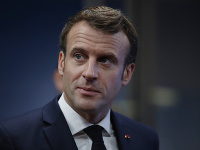 Francúzsky prezident Emmanuel Macron Francúzsky prezident Emmanuel Macron