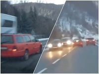 Cestný pirát v Kraľovanoch. Cestný pirát v Kraľovanoch.