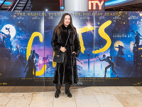 Katka Hasprová na premiére filmového muzikálu Mačky naozaj očarila. 