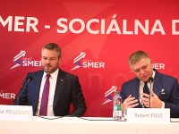 Peter Pellegrini a Robert Fico Peter Pellegrini a Robert Fico