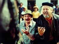 Milan Kiš a Jozef Dóczy sa stretávali často aj pred televíznymi kamerami. 