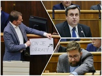 V Národnej rade bolo naozaj rušno V Národnej rade bolo naozaj rušno