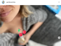 Mirka Partlová zverejnila na sociálnej sieti Instagram záber, ako si odsáva mlieko z prsníka.