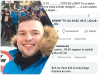 Erik Radačovský o sebe hovorí, že v minulosti bol rasista Erik Radačovský o sebe hovorí, že v minulosti bol rasista