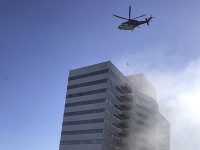 V Los Angeles horela výšková budova