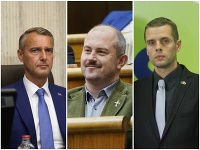 Richard Raši, Marian Kotleba, Martin Klus Richard Raši, Marian Kotleba, Martin Klus