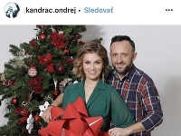 Ondrej Kandráč s manželkou Erikou, ktorá momentálne nosí pod srdcom ich tretie dieťatko. 