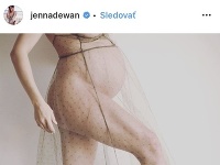 Jenna Dewan bude mať na svoje druhé tehotenstvo aj takúto odvážnu pamiatku. 