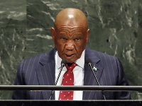 Thomas Motsoahae Thabane. Thomas Motsoahae Thabane.