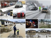 Počasie narobilo problémy takmer na celom Slovensku. Počasie narobilo problémy takmer na celom Slovensku.