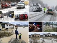 Počasie narobilo problémy takmer na celom Slovensku.