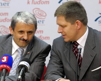 Mikuláš Dzurinda a Robert Fico Mikuláš Dzurinda a Robert Fico