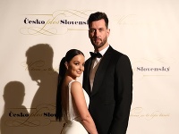Veronika Nízlová s manželom Tomášom vo februári 2020