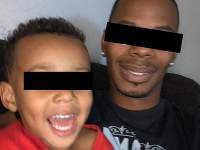 Malý Najee s otcom Malý Najee s otcom