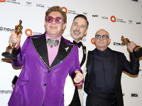 Elton John, David Furnish, a Bernie Taupin