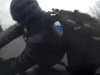 Zrážka na priechode pre chodcov Zrážka na priechode pre chodcov