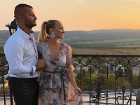 Barbora Krajčírová s manželom Barbora Krajčírová s manželom